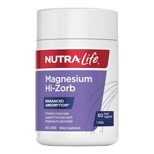 Nutra Life: Nutra-Life Magnesium Hi-Zorb