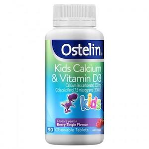 Ostelin Vitamin D Calcium Kids Chewable 90 Tablets