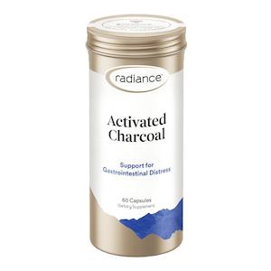 Radiance Activated Charcoal 260mg 60 Capsules