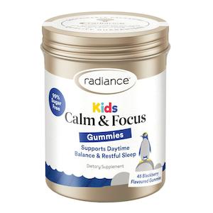 Radiance: Radiance Kids Calm & Focus 45 Gummies