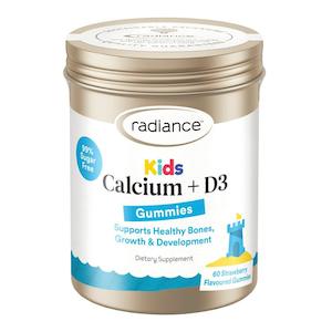 Radiance: Radiance Kids Calcium + D3 60 Gummies
