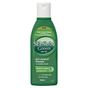 Selsun: Selsun Green Anti-dandruff Shampoo 200ml