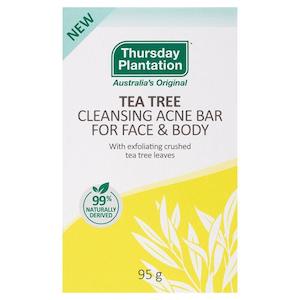 Thursday Plantation: Thursday Plantation Tea Tree Cleansing Acne Bar Face & Body 95g