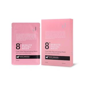 Jema Rose-8+ Minute Goat Milk Rejuvenating Mask With Cherry Blossom Extract 10x25ml