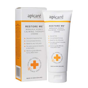 Bodycare: Apicare Restore Me Manuka Honey Calming Therapy Creme 200g