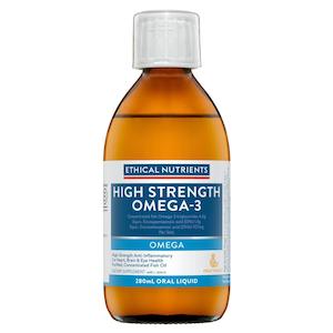 Ethical Nutrients Omegazorb High Strength Omega-3 Fruit Punch 280ml