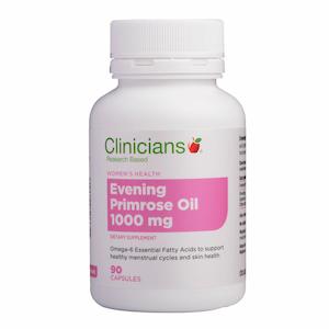 [EXP:10/2025] Clinicians Evening Primrose Oil 90 Capsules