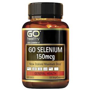 Minerals: GO Healthy Go Selenium 150mcg 120 Vege Capsules