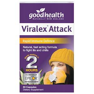 Immunity: Good Health Viralex Attack 60 Capsules