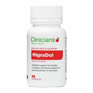 Clinicians: Clinicians MigraDol 60 Capsules