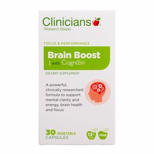 Clinicians Brain Boost With Cognizin 30 Vege Capsules