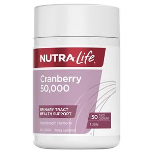 Nutra-Life Cranberry 50000 50 Capsules