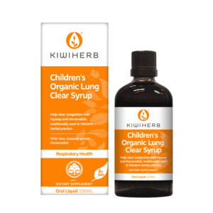 Kiwiherb Children's Organic Lung Clear Syrup