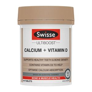 Swisse Ultiboost Calcium + Vitamin D