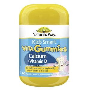 Nature's Way Kids Smart Vita Calcium+Vit D Gummies