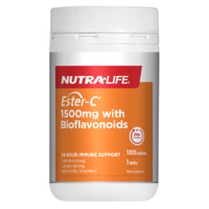 Nutra-Life Ester-C 1500mg+Bioflavonoids 100 Tablets