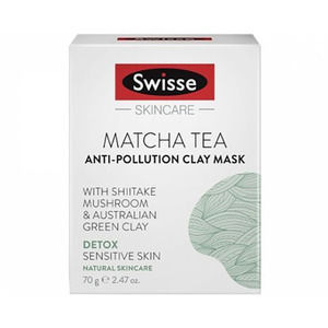[Clearance] Swisse Matcha Tea Anti-Pollution Clay Mask 70g