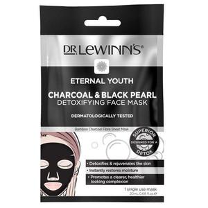 Dr Lewinns: Dr. Lewinn's Eternal Youth Charcoal & Black Pearl Detoxifying Face Mask 1 Pack