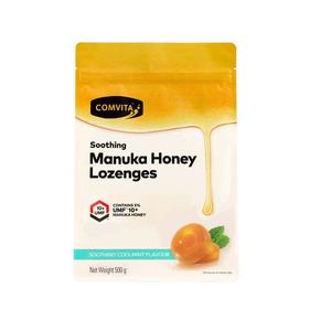 Throatlozenges: Comvita Manuka Honey Lozenges with Propolis 500g - Olive Leaf