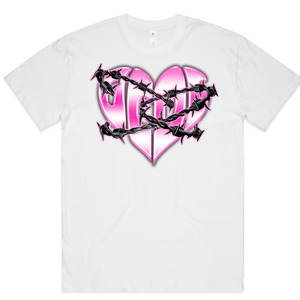 Barbwire Hearts Tee
