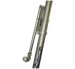 Outrigger Bases: Reelax Base Maxi 2000 Outrigger Bases Stainless Steel (Pair)