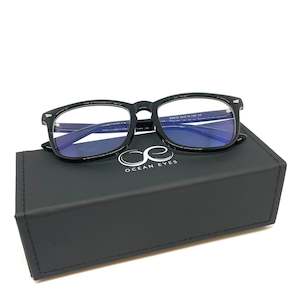 Black Frame: Full Tide Black - Blue Light Glasses