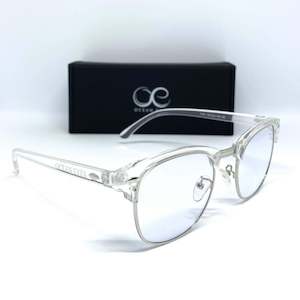 Half Tide: Half Tide Transparent Silver- Blue Light Glasses