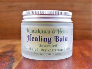 Ocean Gypsy Skin Body Care: Unscented Ocean Gypsy Healing Balm with Kawakawa & Hemp