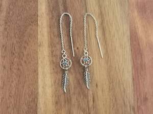 Full Jewellery Range: Boho Thread Dream Catcher Earrings