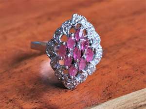 Full Jewellery Range: Ruby Gypsy Rose Ring