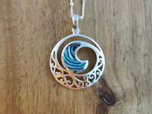 Paua Wave Necklace