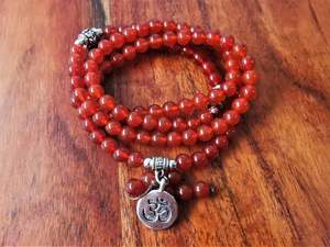 Carnelian Mala Beads