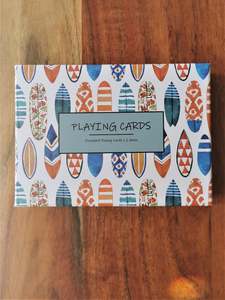 Home Lifestyle: Surfboard Playing Cards