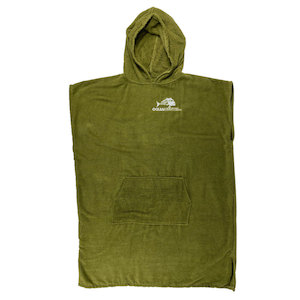 Apparel: Ocean Hunter Hooded Poncho Green