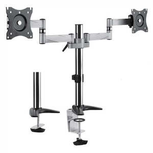 Accessories: BRATECK 13-27" Dual Monitor Desk Mount