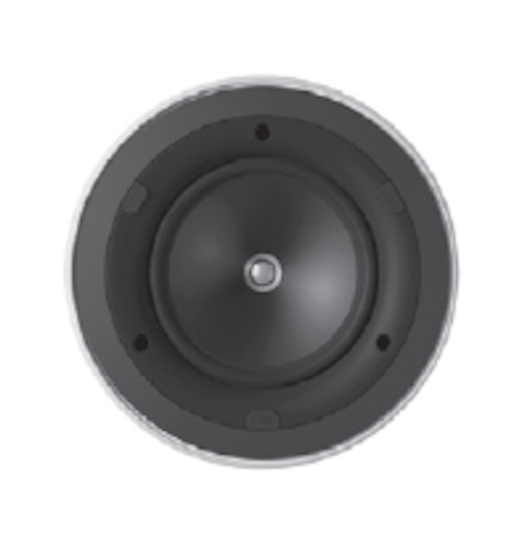 Speakers: KEF Ultra Thin Bezel 6.5' Round In-Ceiling Speaker. 160mm Uni-Q