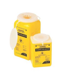 Personal Protection Safety: Sharps Container 1.4L