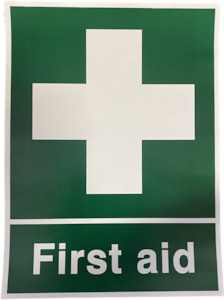 Workplace First Aid Kits: Sticker - First Aid Kit