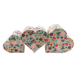 Products: Heart Flowers Hat Boxes Set/3 22.7Lx22.7Wx11.5Hcm - Multi Oceans Floral