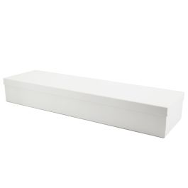 Elegant Rose Solid Box Dozen 75Lx21Wx11Hcm - White Oceans Floral
