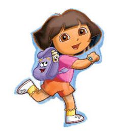 Mini Shape Dora Exploring - Multi Oceans Floral