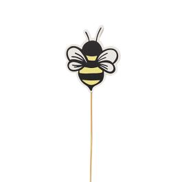 Products: Nordic Wooden Bee Pick 7.5Wx8Hx30Lcm Pk/12 - Yellow/Black Oceans Floral