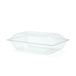 PVC Clam Shell Corsage Box 22.5Lx12Wx7Hcm Pk/10 - Clear Oceans Floral