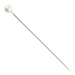 Products: Round Pearl Corsage Pin 65mm Pk/144 - White (62550) Oceans Floral