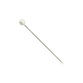 Products: Round Pearl Corsage Pin 40mm Pk/144 - White (6225) Oceans Floral