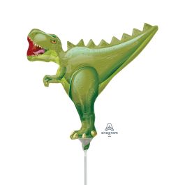 Mini Shape Dinosaur - Green/Red Oceans Floral