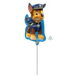 Mini Shape Paw Patrol Chase - Blue/Brown Oceans Floral