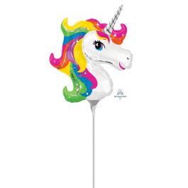 Products: Mini Shape Unicorn - White/Multi Oceans Floral