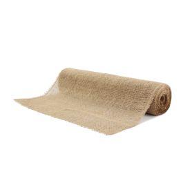 Jute Plain Roll 50cmx10m - Natural Oceans Floral