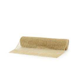 Jute Plain Roll 47cmx9.1m - Natural Oceans Floral